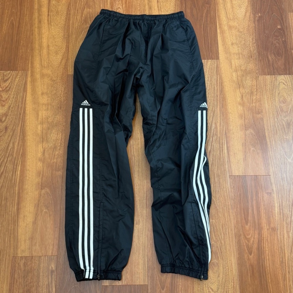 Vintage 2000s Y2K Mesh Lined Nylon Windbreaker Track Pants